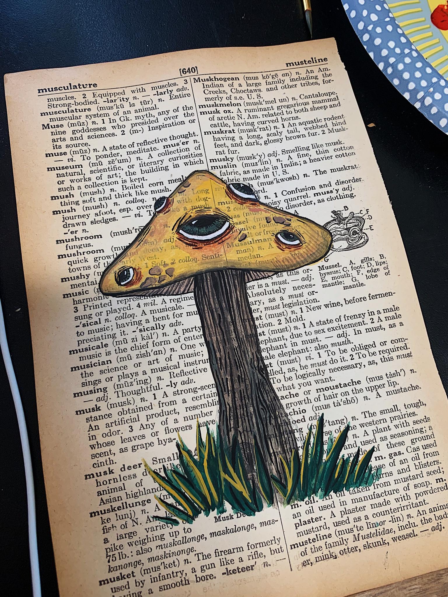 Feeling weird. Original art