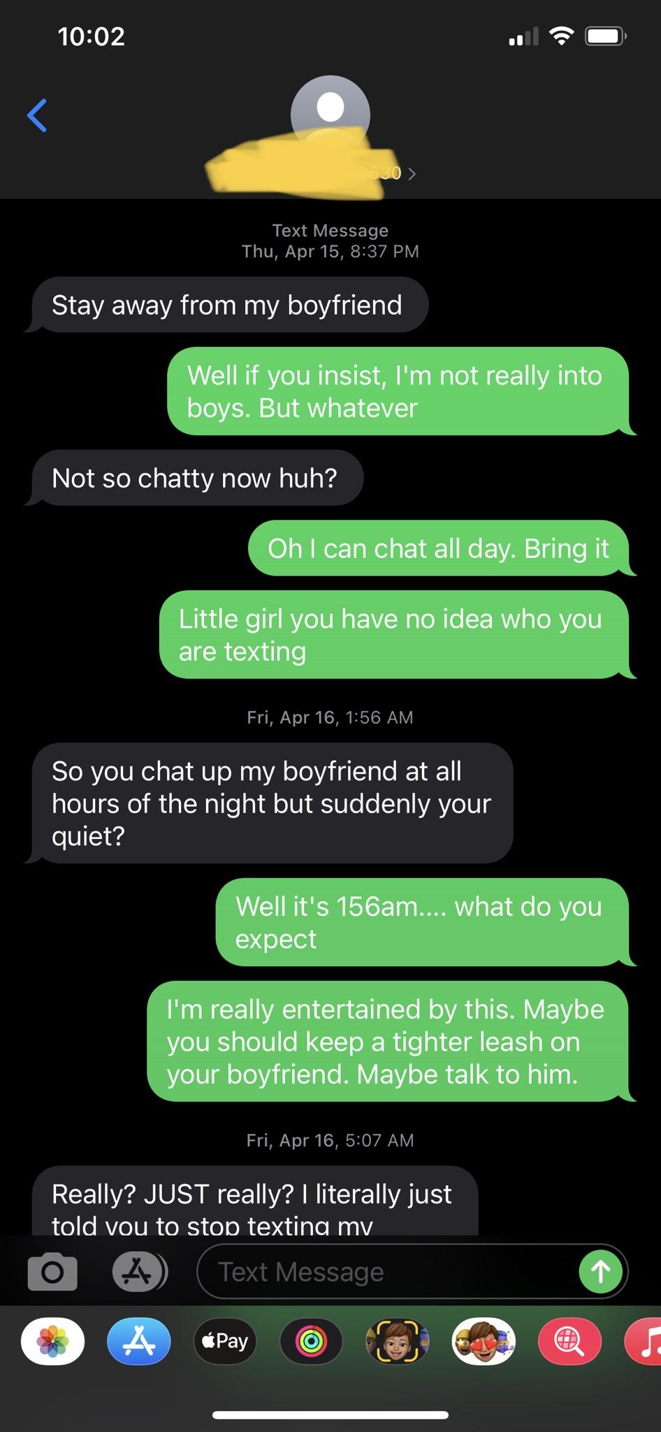 Wrong phone number...