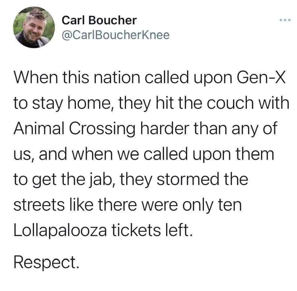 It's weird whenever we are even mentioned, let alone complimented