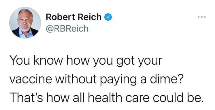 the taxes to cover it would be less than your insurance premiums