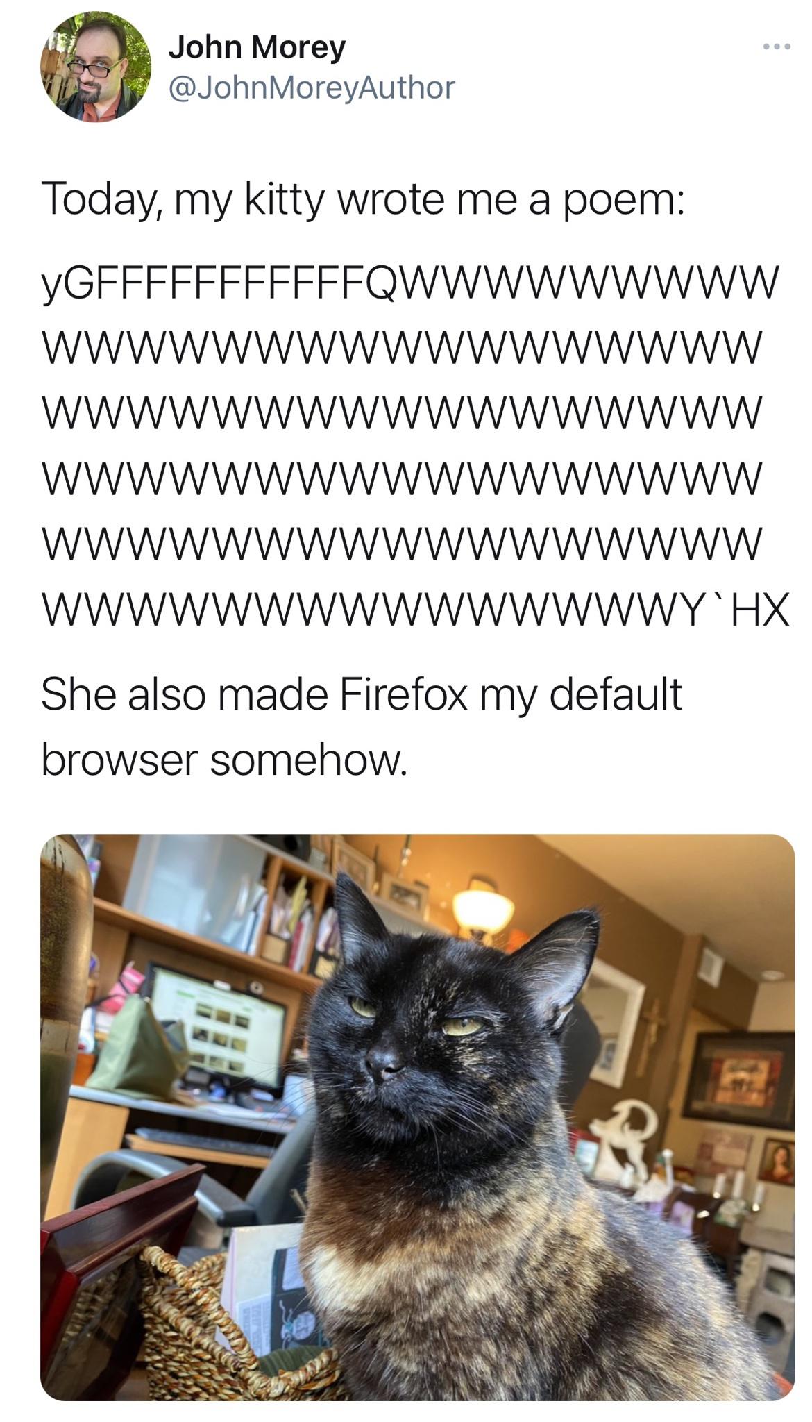 A true poet laureate