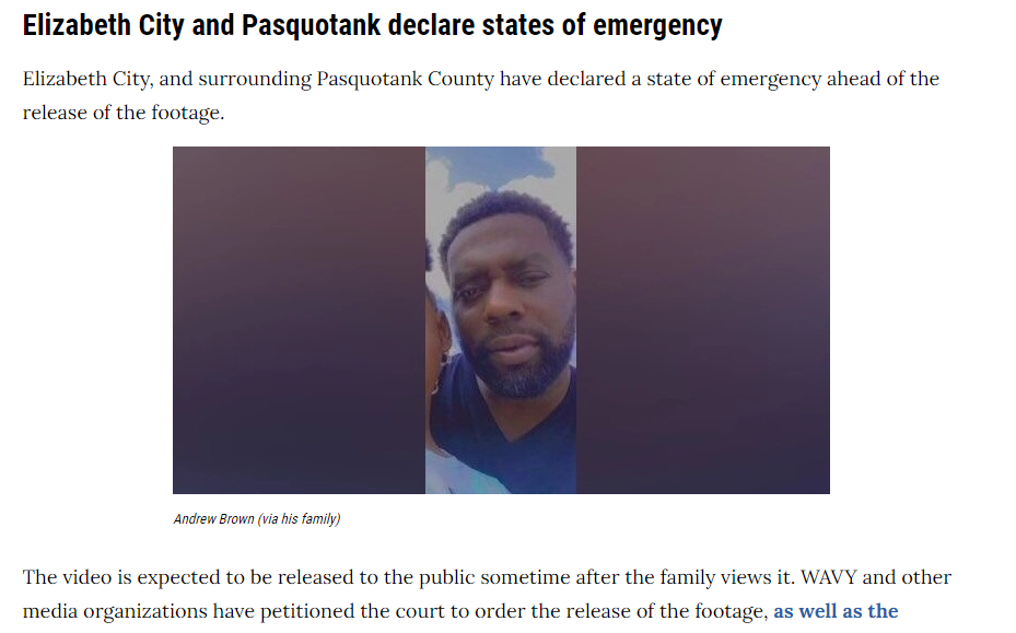 That doesn't bode well for what the footage will show.