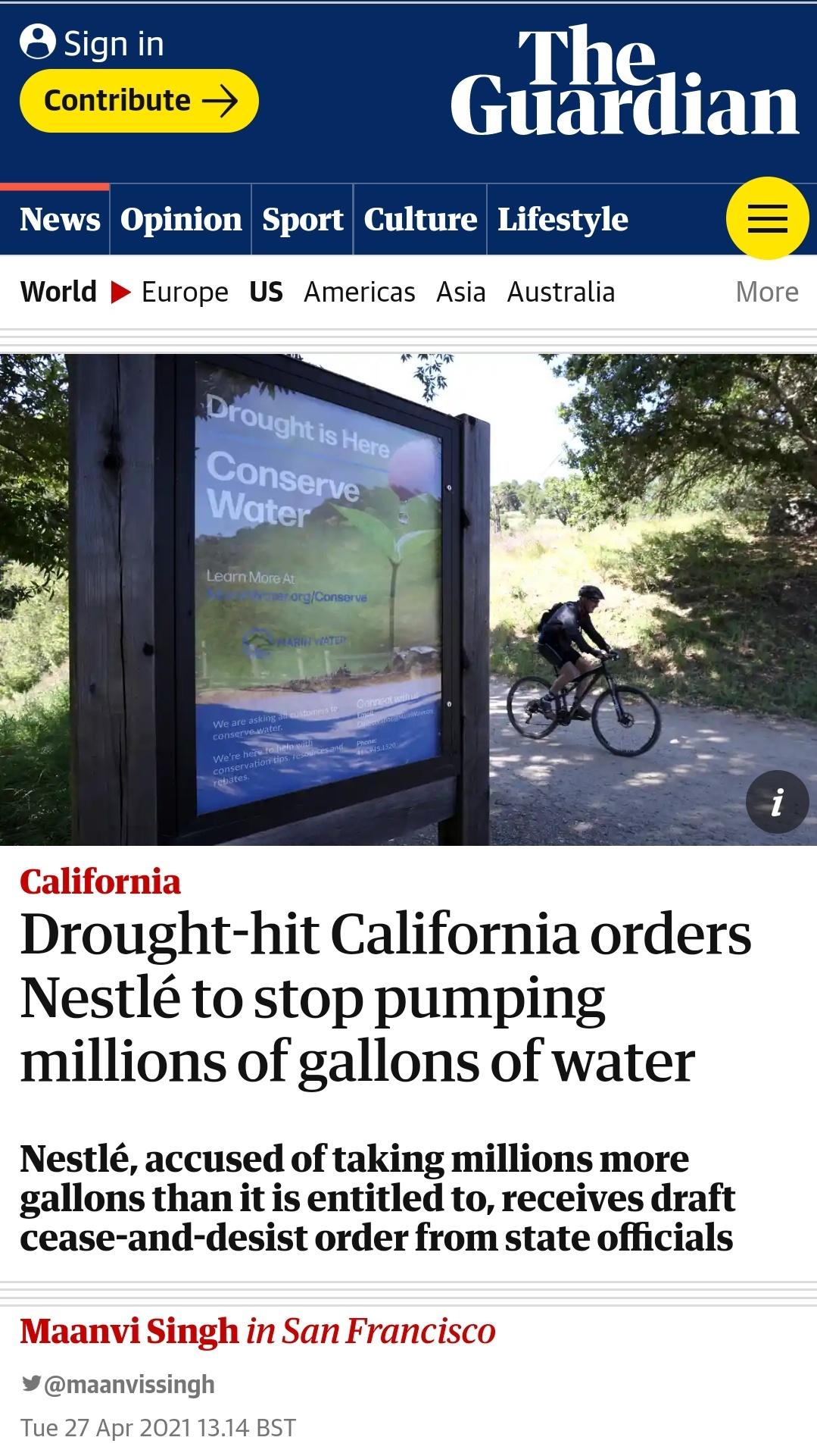 Nestl&eacute;. The turd that just won't flush.