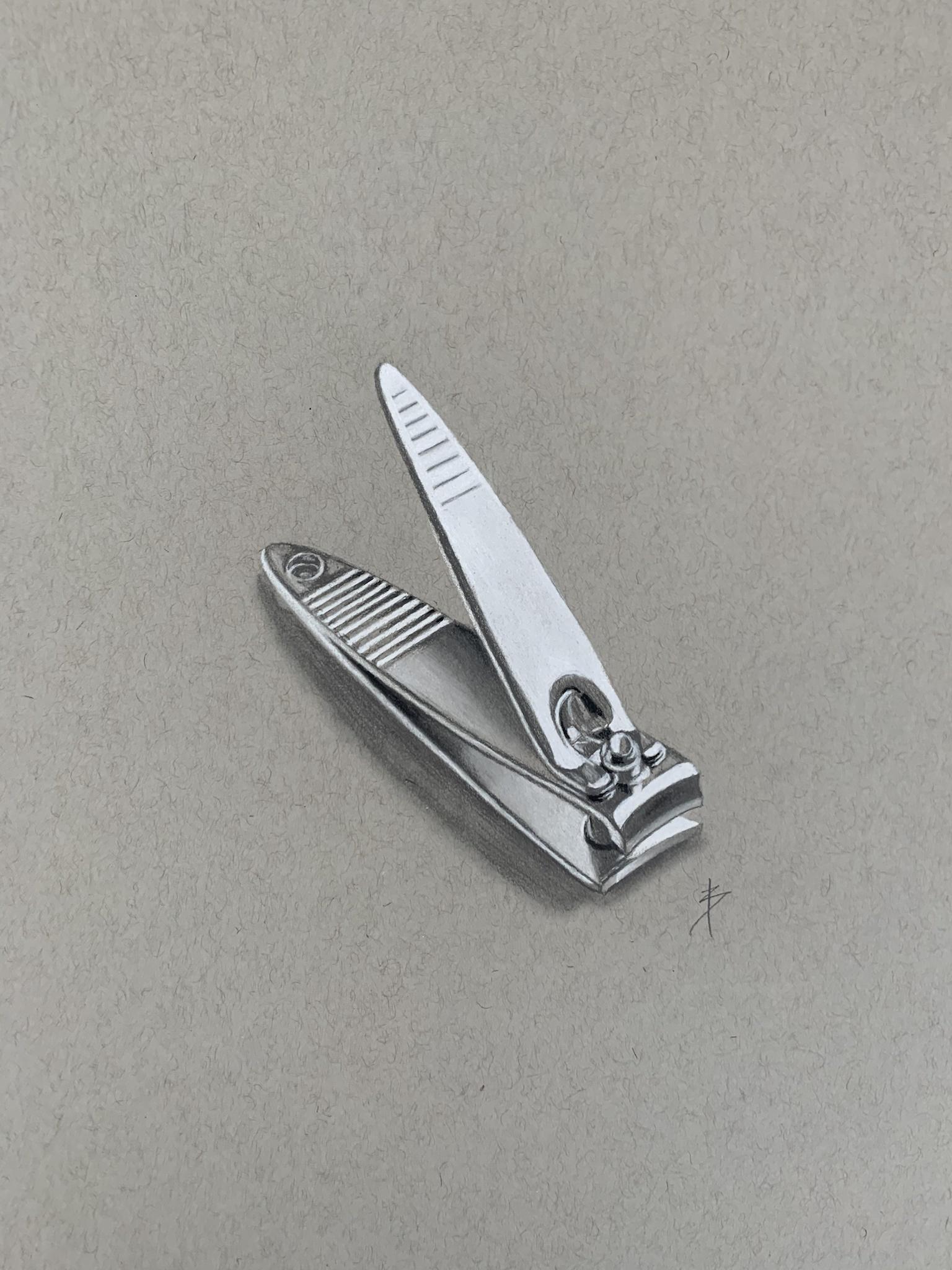 My drawing of nail clippers