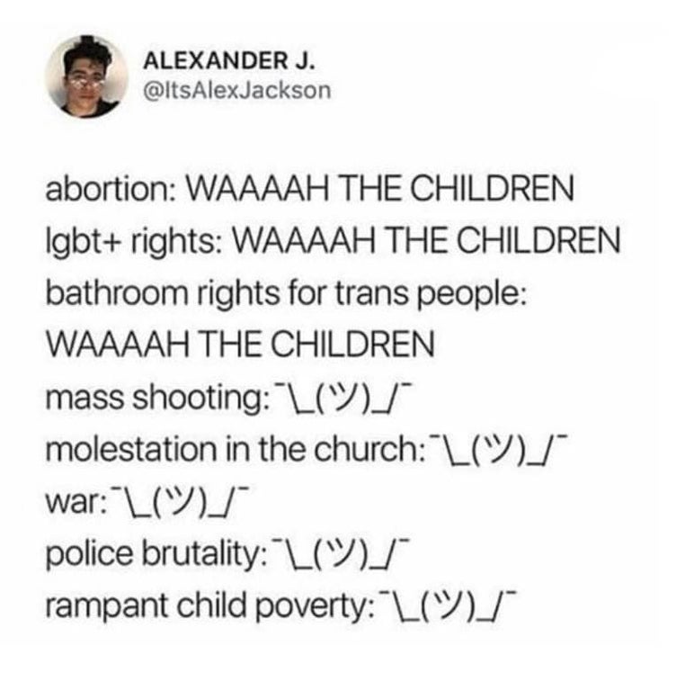 Right to life as convenience.