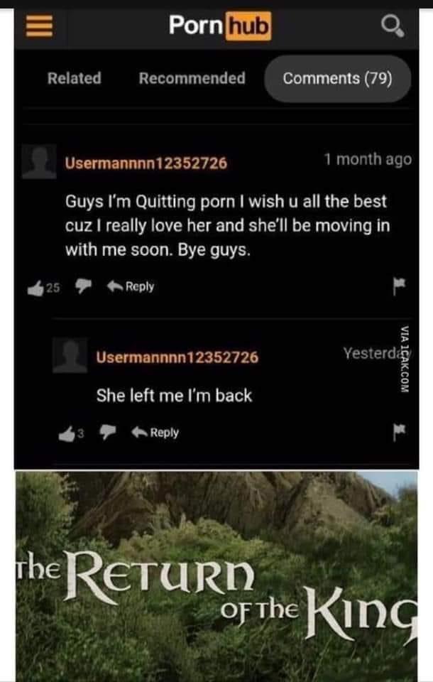 The return of the king