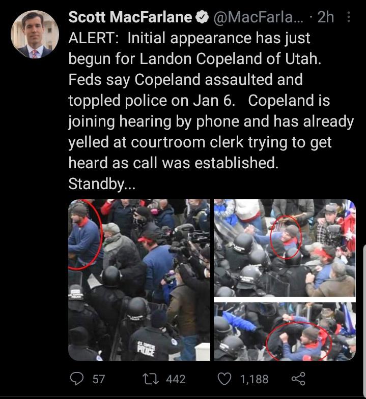 The Capitol Hill Rioters continue to have a very rough time in court