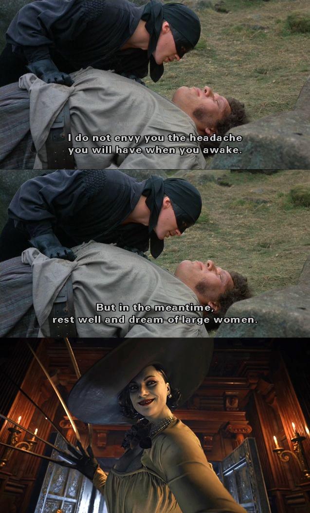 Dream of large women