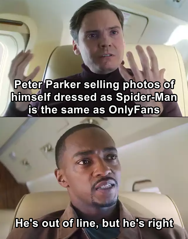 Even if his only fan is J. Jonah Jameson