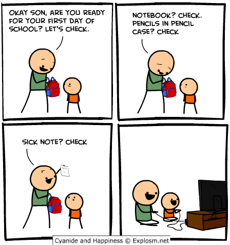 Necessary school supplies