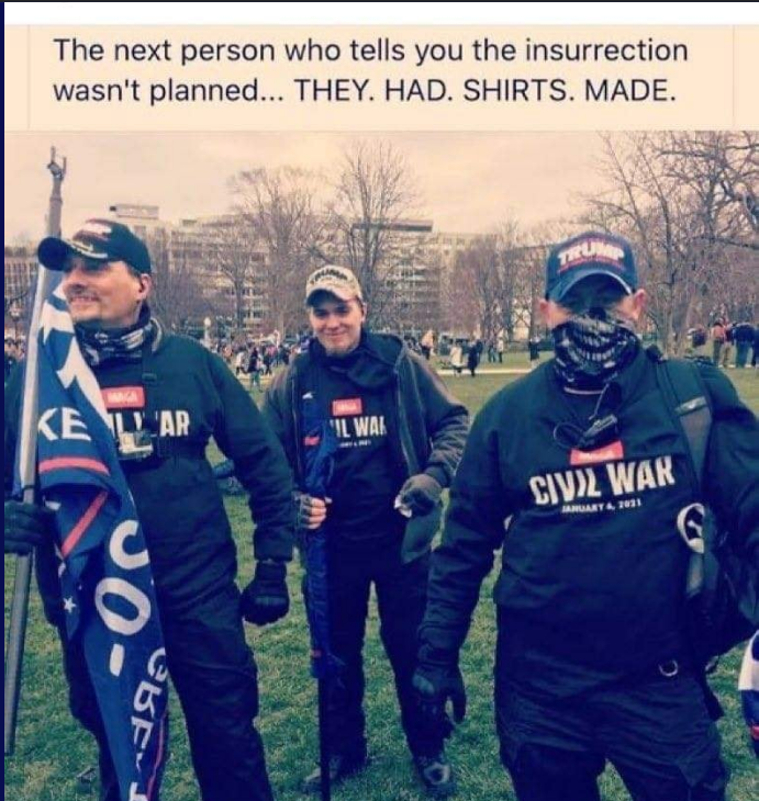 They'll have matching togs in prison too- orange..