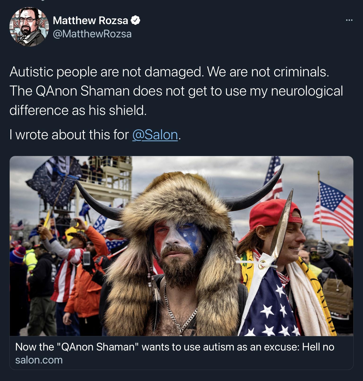 This pisses me off! Stigmatize autistic people to get away with a serious crime.