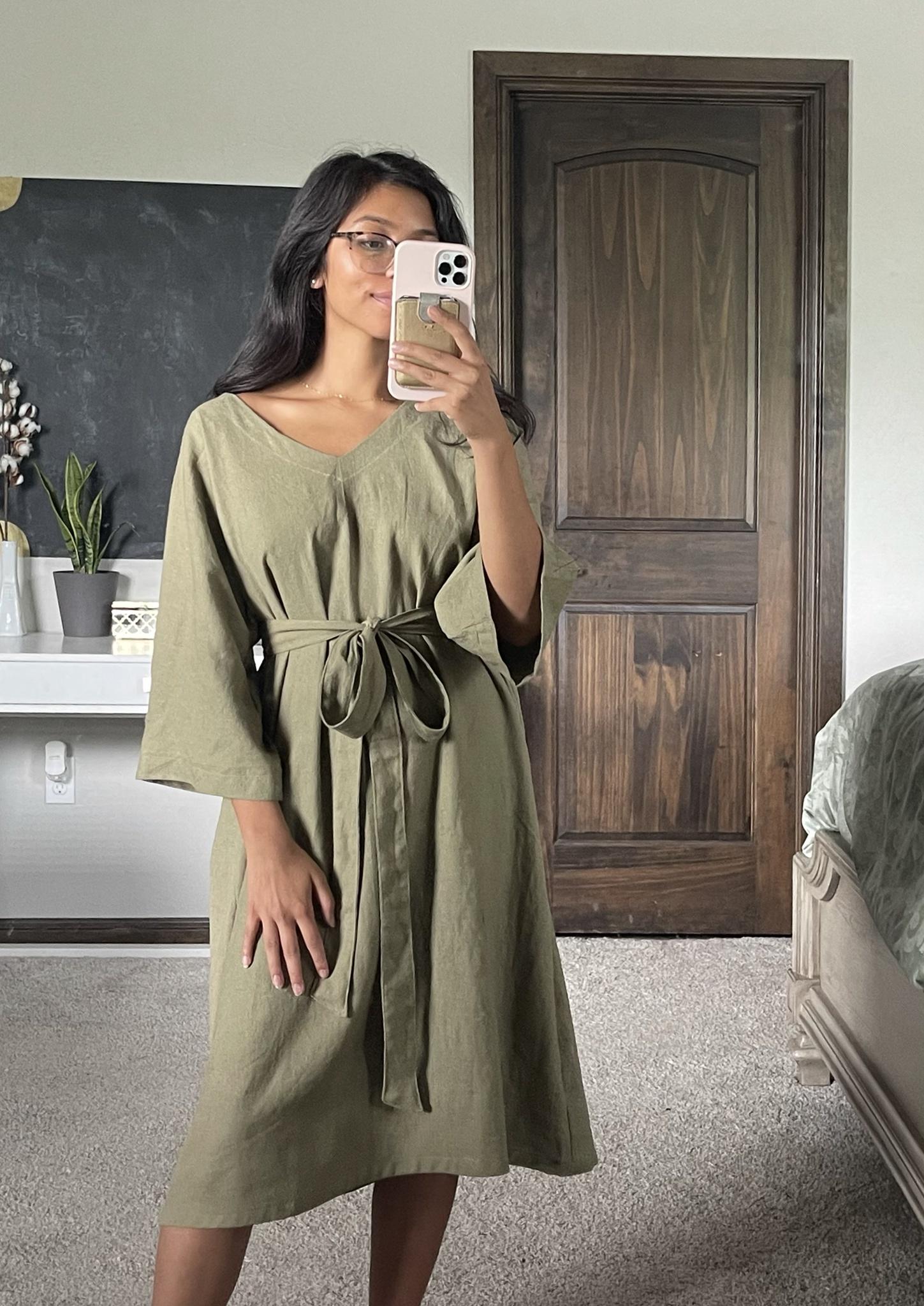 Made this dress with $10 of fabric?