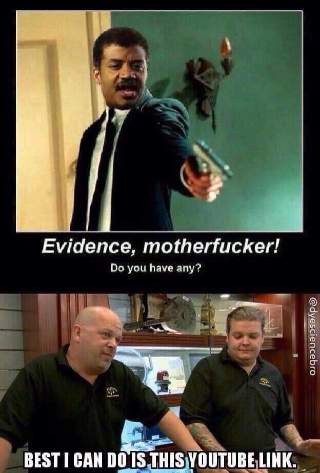 That's not evidence.