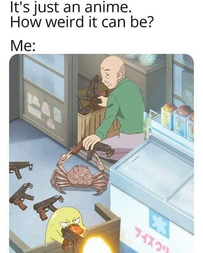 Anime weird moments