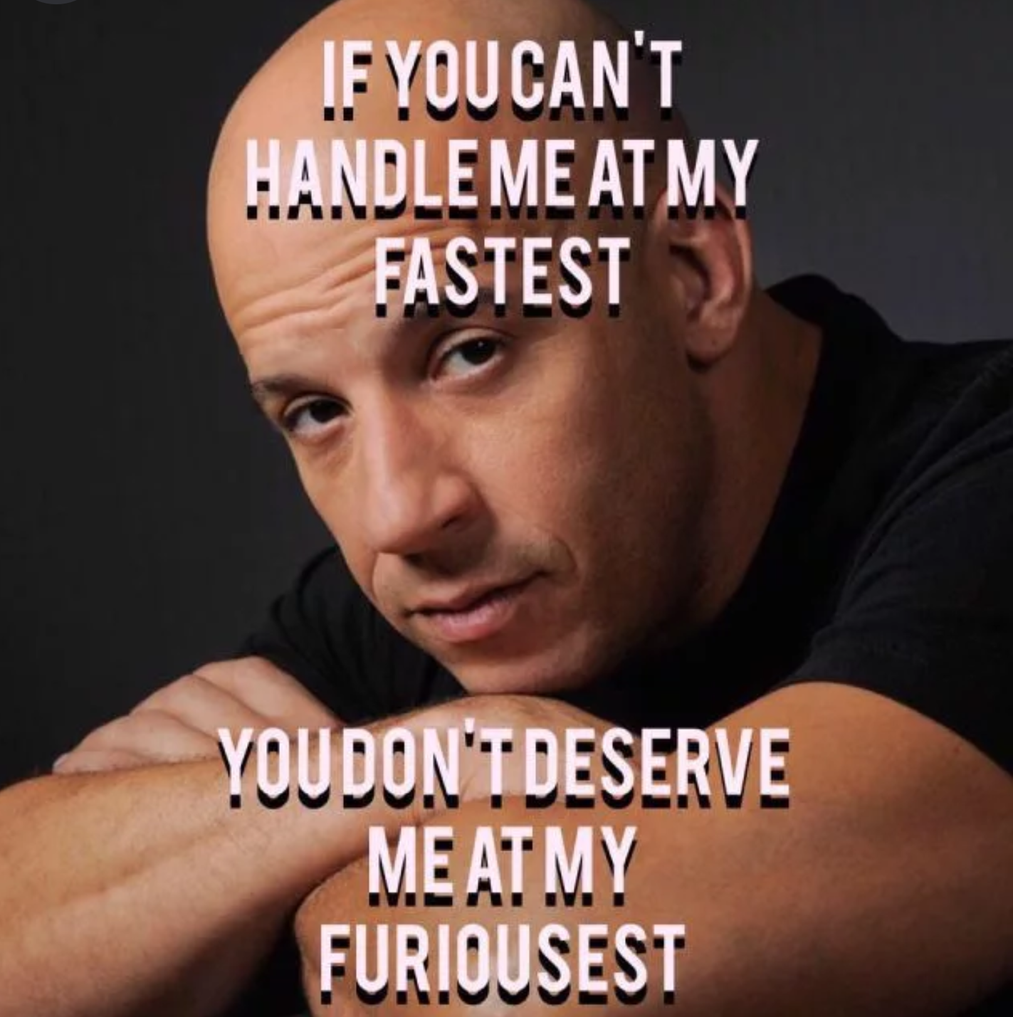 I Live My Life A Quarter Mile At A Time