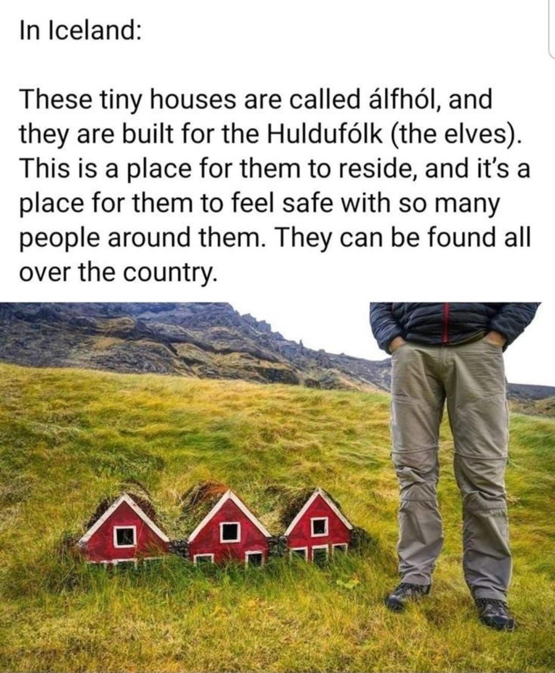 Tiny houses for the Elves