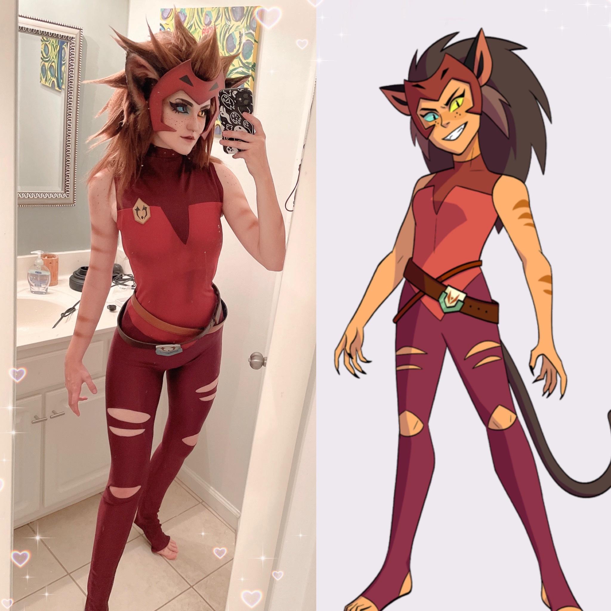 Catra Cosplay Side by side (She-Ra)