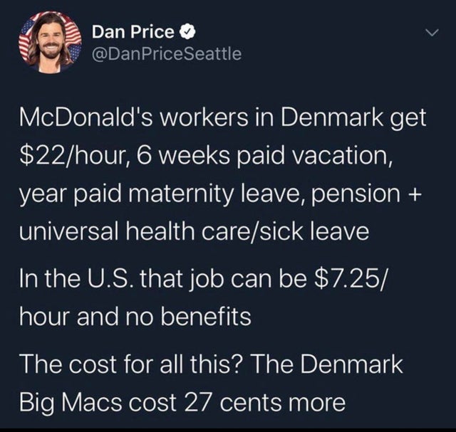When right wing shills tell you that raising the minimum wage will cause the cost of living to skyrocket&nbsp;
