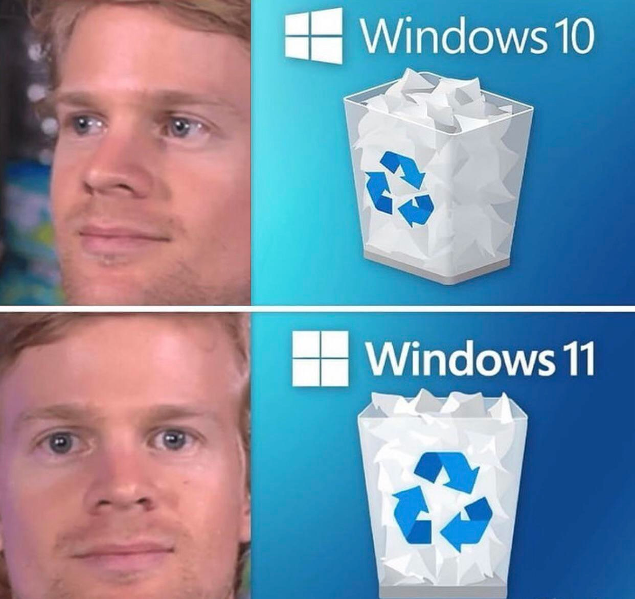 Windows 11 Recycle Bin Be Like..