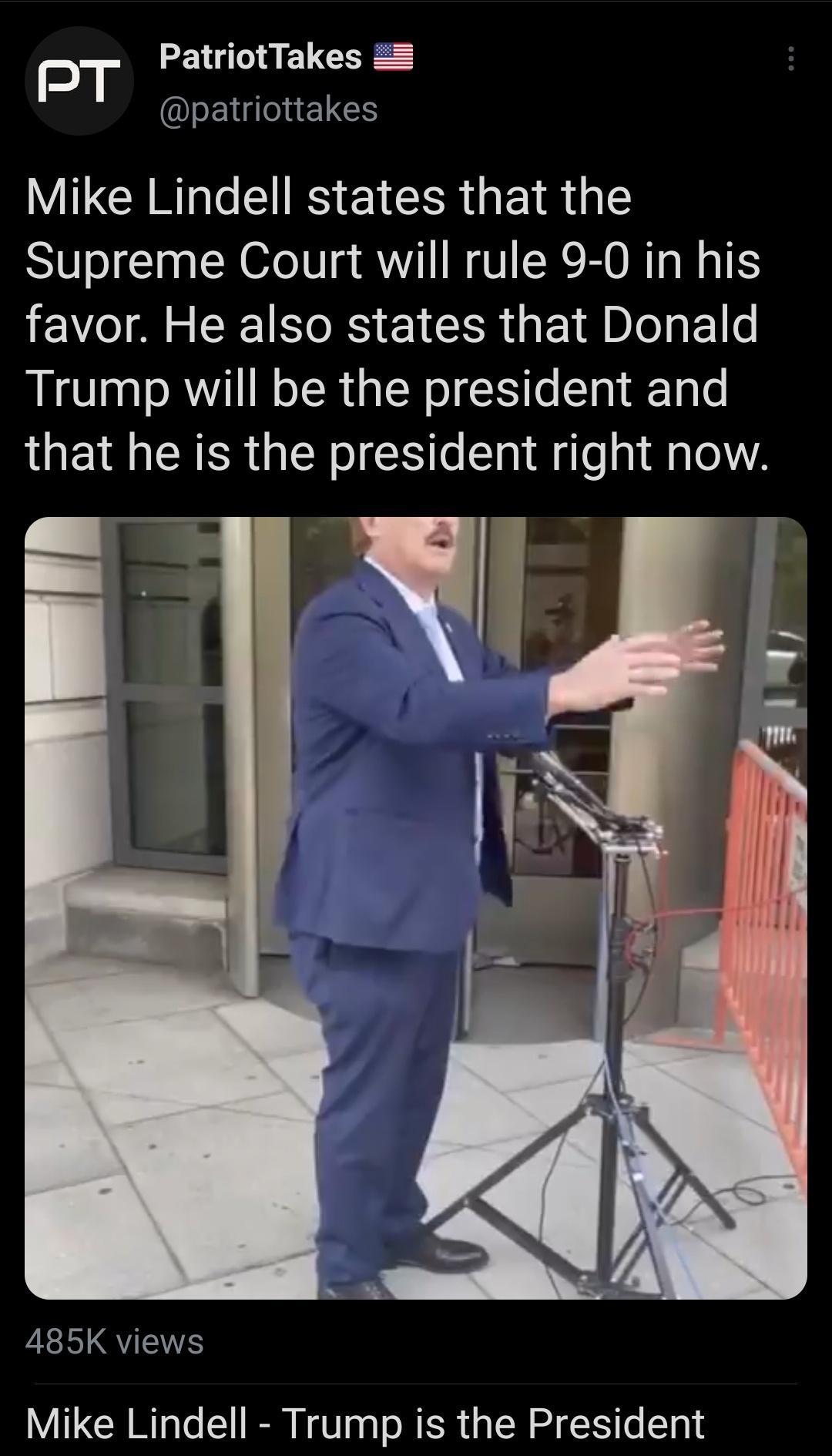 Mike is definitely back on drugs.