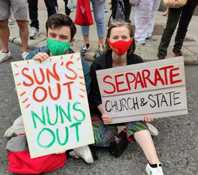 Possibly the greatest protest sign ever!