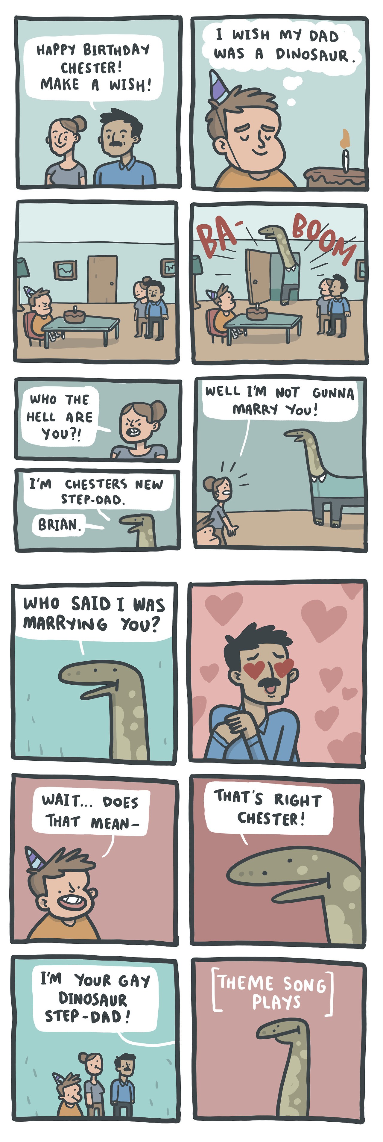 Dinosaurs and Coming